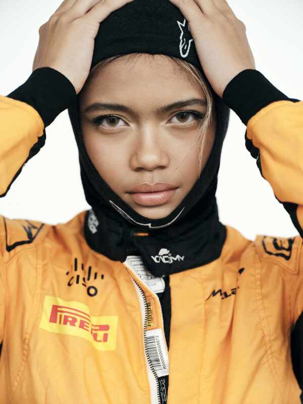 Vogue Philippines. Bianca Bustamante. McLaren F1